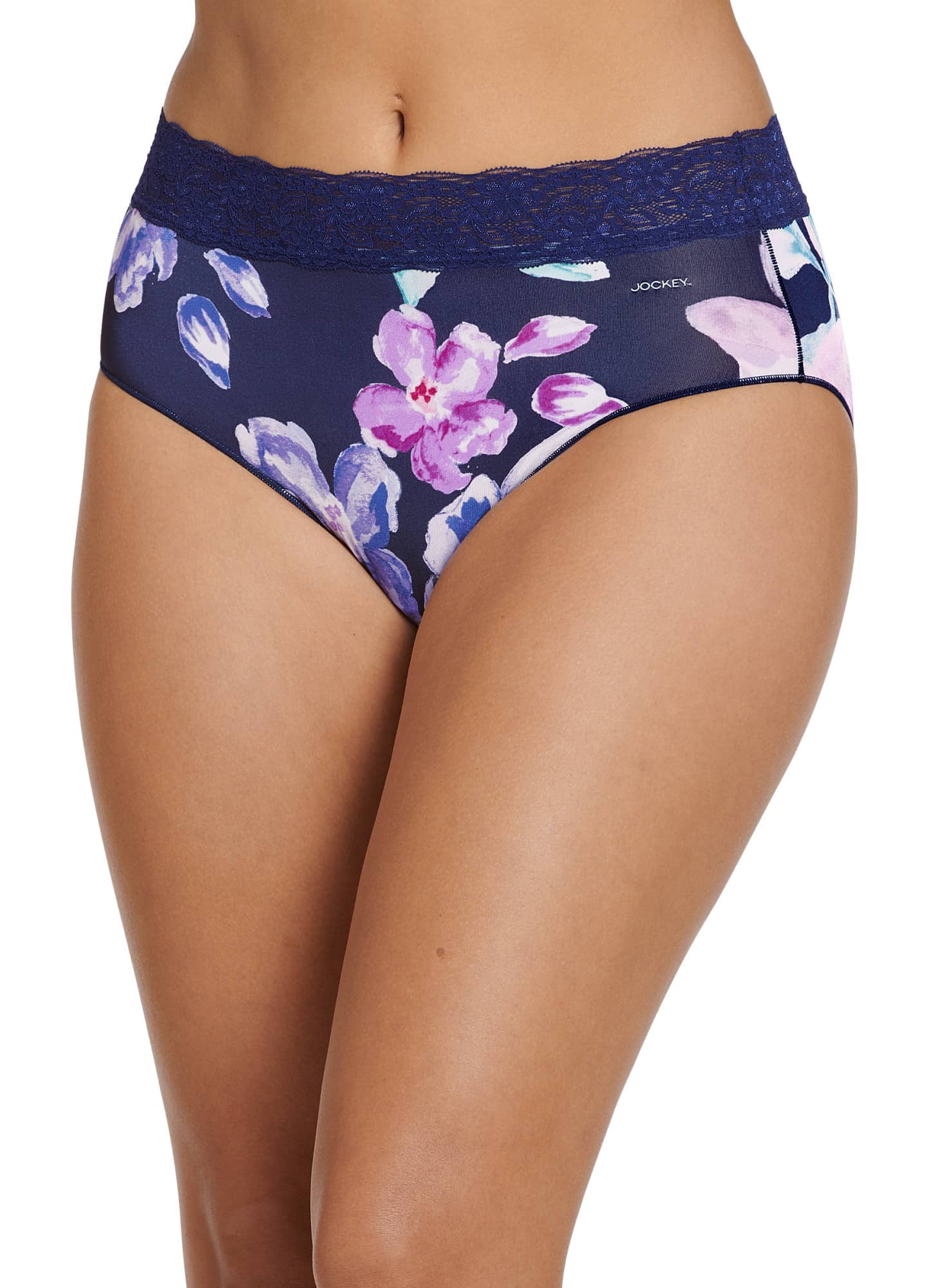 Jockey No Panty Line Promise Tactel Lace Hip Brief