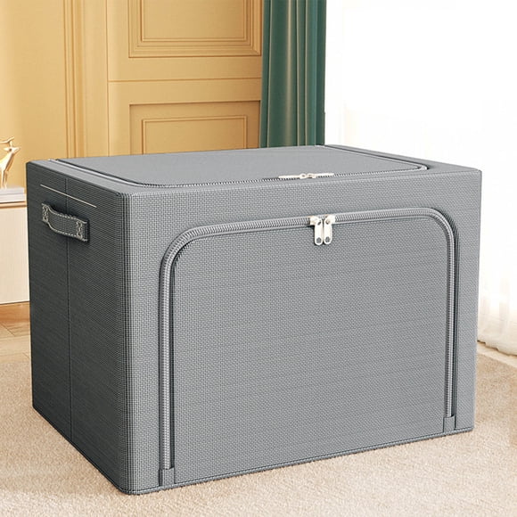 EGNMCR Organisateurs et Rangement de Garde-Robe, Malles de Rangement et Sac Boîte de Rangement pour Vêtements Garde-Robe Maison Vêtements Couette Organisateur en Tissu Grande Capacité Sac de Rangement en Tissu Oxford sous-Pliant