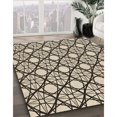 thumbnail image 3 of Ahgly Company Machine Washable Indoor Rectangle Transitional Chocolate Brown Area Rugs, 4' x 6', 3 of 7