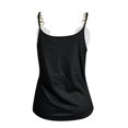 thumbnail image 4 of CHUANK Ichuanyi Blouse à Imprimé Sans Manches à Col en V pour Femmes, Décontractée, Ample, à Fermeture Éclair, 4 of 5