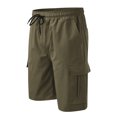 thumbnail image 1 of Diufon Shorts Cargo de Randonnée pour Hommes Imprimés Décontractés Printemps Été avec Poches, 1 of 5
