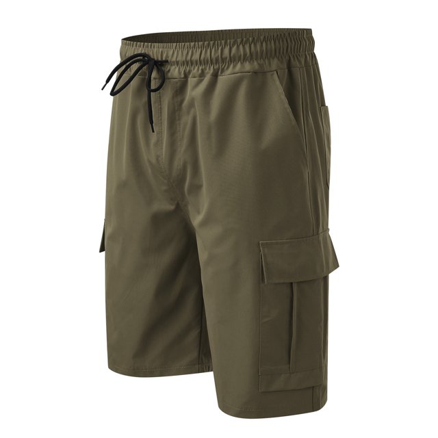 Diufon Shorts Cargo de Randonnée pour Hommes Imprimés Décontractés Printemps Été avec Poches