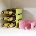 thumbnail image 4 of Jierger Refrigerator Bottle Rack,Drink Organizer for Fridge,Stackable Water Bottle Organizer,Free-Standing Water Bottle Storage Rack for Fridge,Countertop,Pantry,Freezer, 4 of 7
