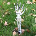thumbnail image 4 of Plastic Horror Skeleton Skull Ornament Halloween Decor for Home  3 Piece Set, 4 of 6