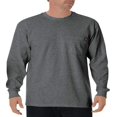 thumbnail image 1 of T-Shirt à Manches Longues Col Rond pour Hommes et Grands Hommes, 1 of 2