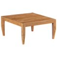 thumbnail image 1 of vidaXL Coffee Table Solid Acacia Wood 80x80x41 cm Brown, 1 of 4