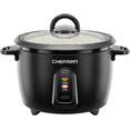 thumbnail image 1 of Refurbished Chefman RJ34-10C-M-V2-CA 10 Cup Electric Rice Cooker with Grade Stainless Steel Inner Pot Makes Soups, Stews, Beans, Cereals, Keep Warm Function, Black, 1 of 2
