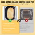 thumbnail image 4 of VEVOR 3 lb Bread Maker - 15-in-1, Nonstick Ceramic Pan, Digital, Programmable, 4 of 9