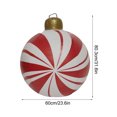 thumbnail image 2 of Décoration de Noël en PVC Bonbon Gonflable 60cm, 2 of 6