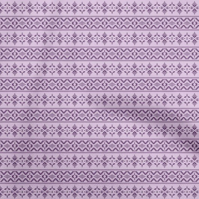 oneOone Silk Tabby Purple Fabric Tribal Craft Projects Decor Fabric Printed By The Yard 42 Inch Wide