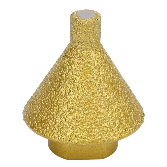 Beveling, Chamfer Bit for Angle Grinder, Cone Enlarging and Polishing Tool,38mm Diameter,Grit 50,Compatible with 100 Type Angle Grinder,for Marble,Quartz,CeramicTiles