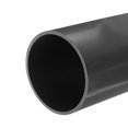 thumbnail image 1 of Unique Bargains PVC Rigid Round Pipe 101.6mm ID 110mm OD 20cm/8' Length Light Grey High Impact for Water Pipe, Crafts, Cable Sleeves, 1 of 6