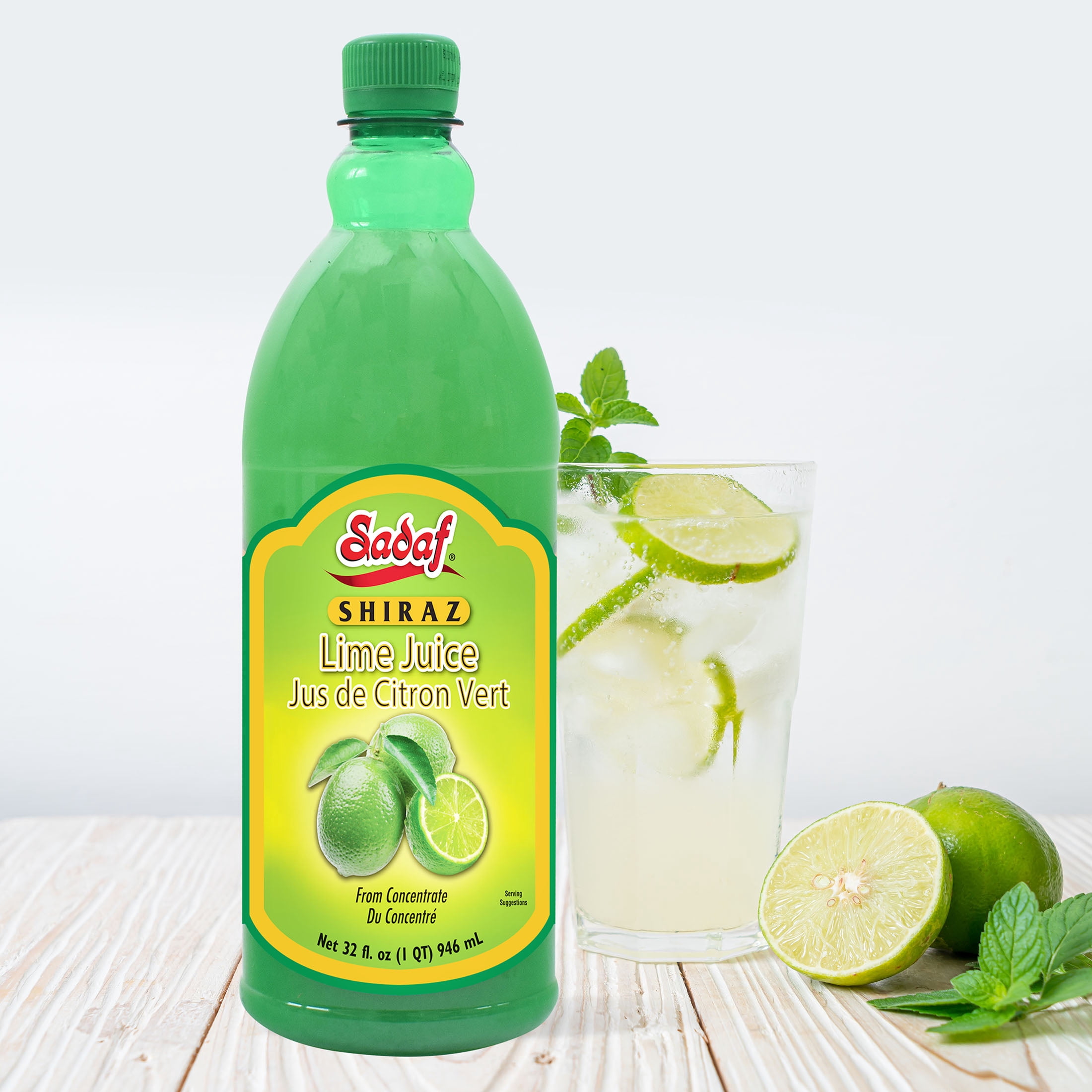 Sadaf Shiraz Lime Juice from Concentrate