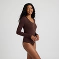 thumbnail image 4 of Mexx Women’s Long Sleeve Round Neck Bodysuit, 4 of 5