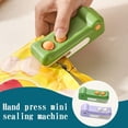 thumbnail image 3 of 1Pc Mini Bag Sealer Sealing Machine Portable for Plastic Bags,2 in 1 USB C Rechargeable Heat Sealer With Cutter,Portable Handheld Resealer Machine For Snack Bags Chips Fresh Storage(B), 3 of 8