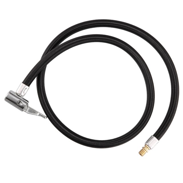 Unique Bargains 80cm 31' Tire Valve Stem Extension Inflator Extender Hose Universal Fit for Car Motorcycle Bicycle