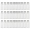 thumbnail image 1 of Miangastore 30pcs Aluminum Caps Plastic Bottles Empty Transparent Plastic Bottles with Lids, 1 of 8