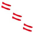 thumbnail image 2 of Dalazy Ruban de Prise Antidérapant pour Raquette de Squash/ Tennis Overgrip Rouge 3 Ensembles, 2 of 6