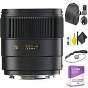 Leica Summarit-S 70mm f/2.5 ASPH Lentille + Kit de Nettoyage de Lentille de Luxe Ensemble