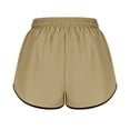 thumbnail image 3 of Plebaso Women's 2 in 1 Running Shorts Elastic Waist Drawstring Athletic Shorts Lightweight Workout Shorts, 3 of 6