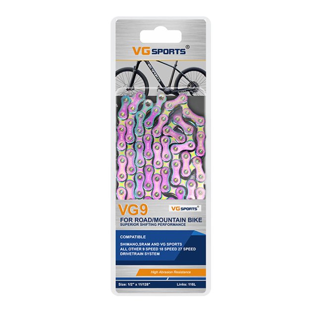 Bike Chain 116 Links High Rigidity Chain Bike Racing Sports 9Speed