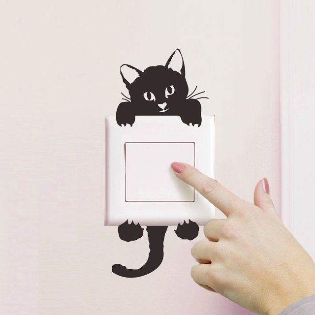 Affordablo 2025 Peel And Stick Tile Decals Clearance Removable Wall Stickers Switch Stickers Panda Creative Living Room Bedroom Notebook Wall Random Stickers