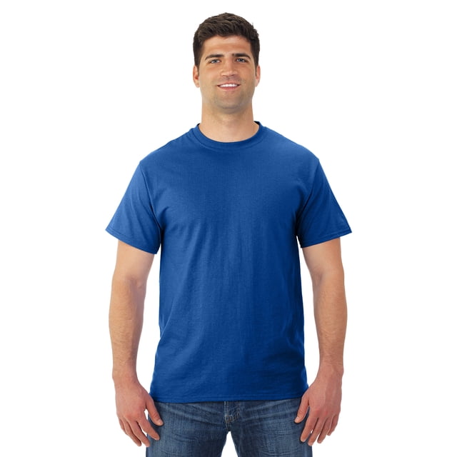 Jerzees T-Shirt à Manches Courtes pour Hommes DRI-POWER Active, TG, Royal