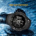thumbnail image 3 of SENORS SENORS SN090 Multifunctional Digital Sports Watch with Luminous Display, 3ATM Waterproof, and Alarm Features in Blue, 3 of 6
