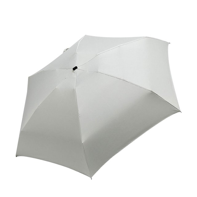 Flat Lightweight Umbrella Parasol Folding Sun Umbrella Mini Umbrella