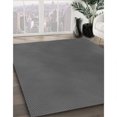 thumbnail image 3 of Ahgly Company Tapis d'Intérieur Lavable à la Machine, Carré, Transitionnel, Noir, Tapis de Zone, 7 Pieds Carré, 3 of 7