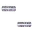 thumbnail image 3 of QualitChoice 1 Bag Glass Crystal Special-shaped Eye-catching Flat Bottom Easy to Paste Perfect Match Nail Rhinestones for Mobile Phone 430 White AB 2Set, 3 of 6