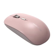 Computer Mouse Wireless, Rechargeable Silent Office Mouse with Large Capacity Battery, 11.5x6.0x3.2cm, Long-Lasting Bluetooth 5.0 Mouse, Ergonomic Wireless Mouse