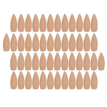 Natural Incense Cones, Air Purification Indoor Fragrance 50Pcs Backflow Incense Cones Home Desk Crafts Decoration Craftsmanship For Home Decoration Lavender,Lily,Agarwood