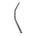 thumbnail image 3 of Krator Motorcycle Handlebar 7/8" Chrome Zero Drag Bar Style Bobber Cruiser Cafe Racer Compatible with Triumph Thunderbird Thruxton Speed TT, 3 of 4