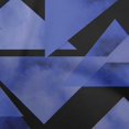 thumbnail image 1 of oneOone Rayon Royal Blue Fabric Geometrical Craft Projects Decor Fabric Printed By The Yard 56 Inch Wide, 1 of 4