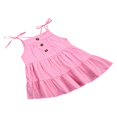 thumbnail image 2 of Robe Fille Bretelles Épaules Jupe Superposée pour Enfants, 2 of 8