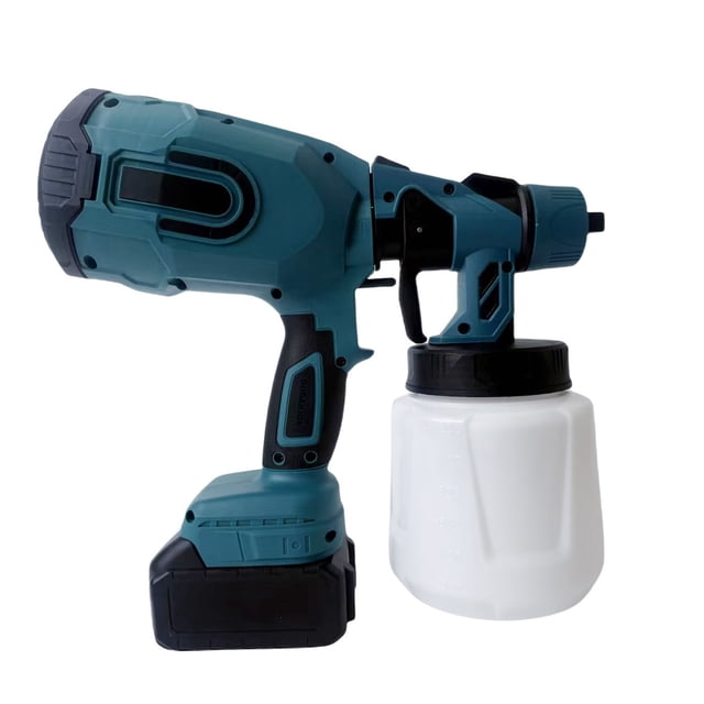 Cordless Electric Paint Sprayer Gun, High Atomization HVLP Paint Tool for Home Walls & Furniture ,Easy to Use