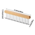 thumbnail image 3 of Meitianfacai Hanger Hook Clothes Rack Home Use Pull Out Wardrobe Drying Rack Underwear Storage Rack Telescopic Hanging Racks 8 Hooks, 3 of 7