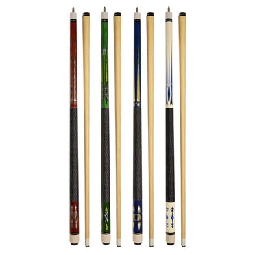 Ensemble de 4 Pointes de Piscine Nouvelles 58 Pouces Billiard House Bar Bâtons de Pointes de Piscine SET15-18