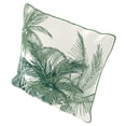 thumbnail image 3 of HOMETRENDS 16" x 16" Palms Outdoor Toss Cushion, Fade Resistant, 3 of 9