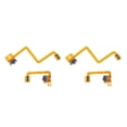 thumbnail image 1 of relayinert 2X Shoulder Button Removable Left Right Replaceable Repairing Ribbon Cable Accessories Replacement for Nintendo 3DS 2Set, 1 of 6