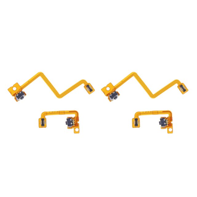 relayinert 2X Shoulder Button Removable Left Right Replaceable Repairing Ribbon Cable Accessories Replacement for Nintendo 3DS 2Set