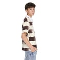 thumbnail image 3 of Jackson Boys' Short Sleeve Printed Distressed Stripe Rugby, 3 of 6