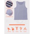 thumbnail image 3 of Men Sports Tank Tops Sleeveless Lightweight Running Vest, 3 of 8