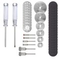 thumbnail image 1 of 45 Pcs Mini Disque de Coupe pour Lame de Scie Circulaire Ensemble de Disques de Meule pour Outils Rotatifs avec Étui de Rangement Transparent Accessoires de Meulage Électrique, 1 of 7