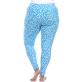 thumbnail image 3 of White Mark Leggings Léopard Ultra Doux pour Femmes, 3 of 5
