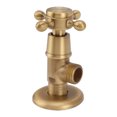 thumbnail image 2 of Valve d'Arrêt d'Angle, Pièces de Robinet en Laiton Massif pour Raccord de Plomberie Froide et Chaude, 2 of 7