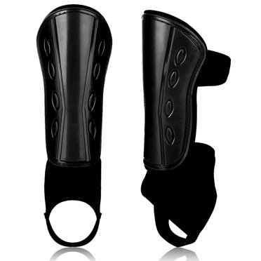 Protège-tibia Antidérapant de Soccer pour Enfants, Équipement Rembourré de Protection du Tibia avec Soutien de la Cheville, Sangles Ajustables, 14x20 cm
