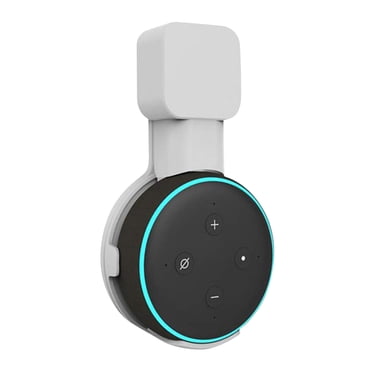 EGNMCR Support de Haut-Parleur pour Ercho - 3 Haut-Parleur Intelligent Prise Murale Support de Charge Suspendu Support de Haut-Parleurs