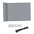thumbnail image 2 of LOVIVER 2.7x9.84ft Balcony Privacy Screen Cover Includes 24Pcs Cable Ties Garden Privacy Gray, 2 of 8